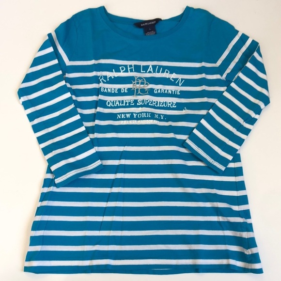 RALPH LAUREN GIRLS LONG SLEEVE SIZE L - Picture 1 of 2